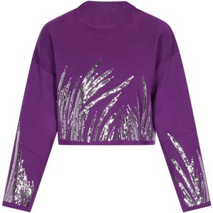 faina Trui  lila / zilver