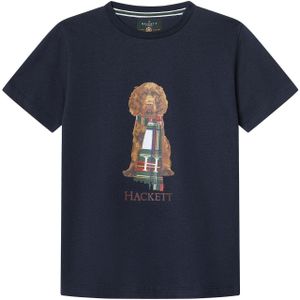 Hackett London - HK5000015 - T-shirt - Wit - Katoen - Korte Mouwen