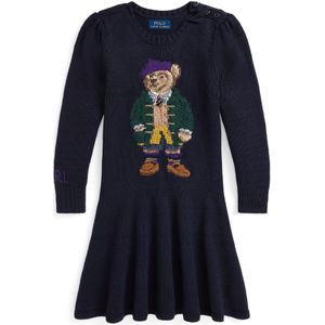 Polo Ralph Lauren Jurk  beige / navy / donkergroen / wit