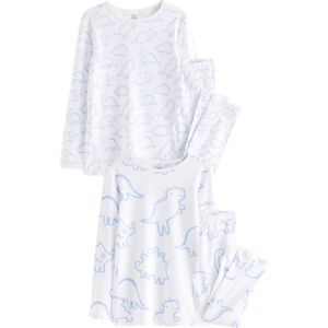 Next Nachtkledij  blauw / wit