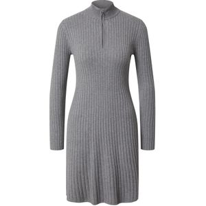 EDITED Jurk 'Karoline'  grijs gemêleerd