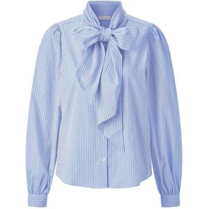 Rich & Royal - Overhemdblouse - Katoen - Opstaande Kraag