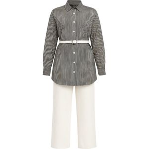 MODAMIHRAM Broekpak  zwart / wit