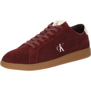 Calvin Klein Sneakers laag  donkerrood / wit