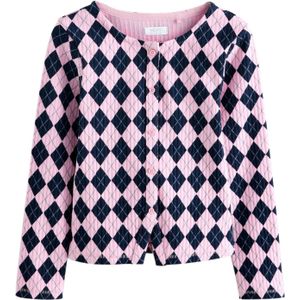 Next Gebreid vest  rosa / zwart