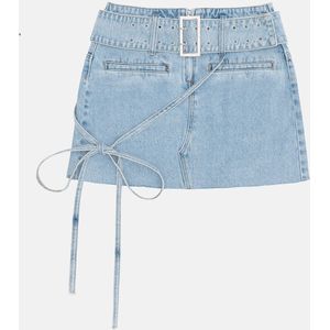 ENRAGE Rok  blauw denim