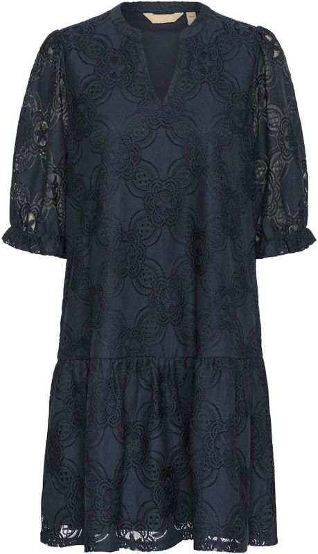 CULTURE Jurk ''  nachtblauw