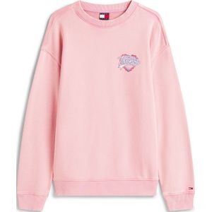 Tommy Jeans Sweatshirt  royal blue/koningsblauw / rosa / rood / wit