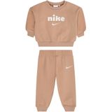 Nike Cozy Comfort - Trainingspakken - Bruin - Katoen Fleece