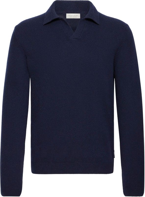 Casual Friday - CFKarl - Trui - Donkerblauw - Lange Mouw