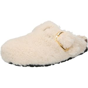 BIRKENSTOCK Huisschoenen 'Boston Big Buckle'  crème / goud