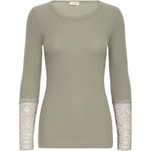 Fransa Shirt 'FRHIZAMOND'  pastelgroen