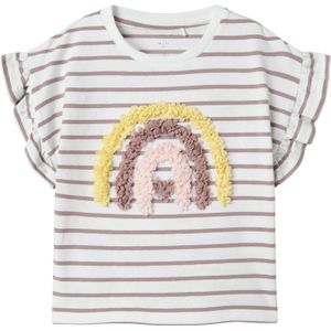 Name it - T-shirt - Strepenprint - Katoen - Wijde Fit
