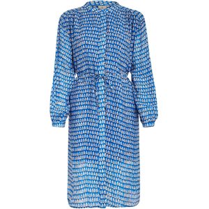 Peppercorn Blousejurk 'Marika Harmonia'  beige / blauw / zwart / wit