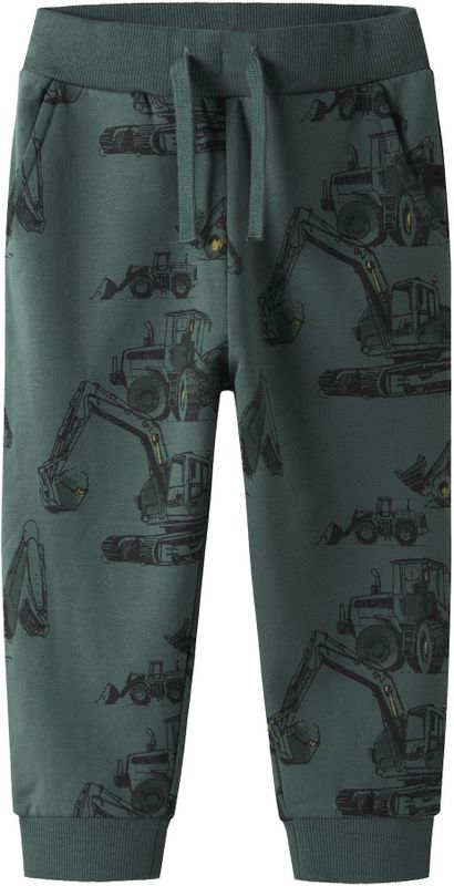 NAME IT Broek 'NMMStorm'  smaragd / zwart