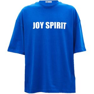 VAMOS CLO Shirt  royal blue/koningsblauw / wit