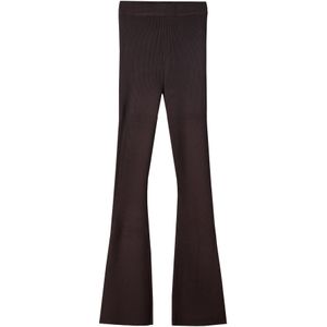 Bershka Broek  donkerbruin