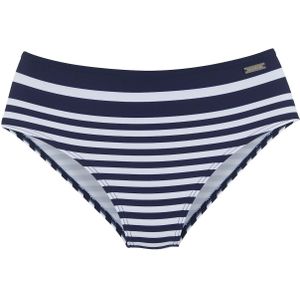 Lascana Bikinibroekje Myst - Marine/Wit - Recycling-Polyamide