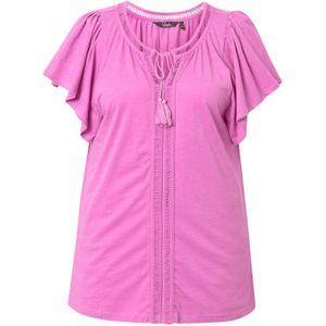 Ulla Popken Shirt  donkerroze