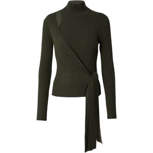 LeGer by Lena Gercke Trui 'Elenie'  donkergroen