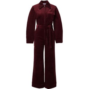 & Other Stories Jumpsuit  donkerrood