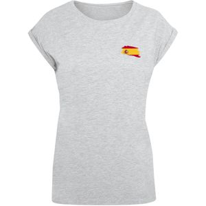 F4NT4STIC Shirt  geel / grijs gemêleerd / rood