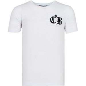CIPO & BAXX Shirt 'CT573'  zwart / wit