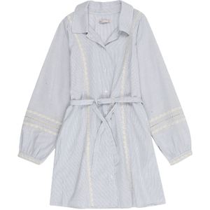 ONLY GIRLS Jurk  lichtblauw / wit