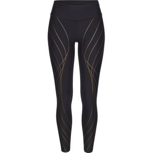 active by Lascana - Legging - Zwart - Met Glinsterende Print - Sportleggings