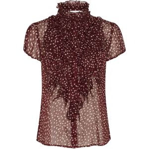 SAINT TROPEZ Shirt 'Lilja'  merlot