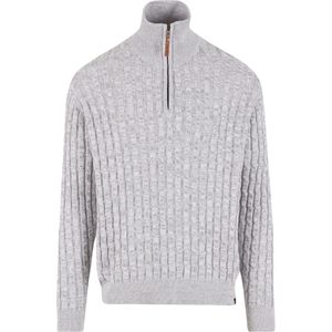 INDICODE JEANS Trui 'Rufus'  lichtgrijs