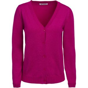 Influencer Gebreid vest  fuchsia