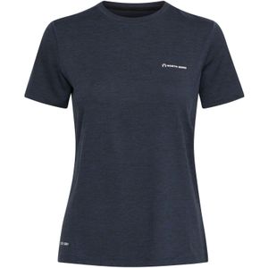 North Bend Functioneel shirt 'Adriana'  navy / wit