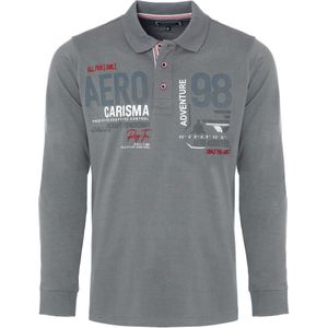 CARISMA Shirt  grijs / rood / wit