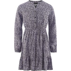 happy girls Jurk  donkerlila / zwart / wit