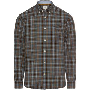 camel active - Shirt - Geel - Lange Mouwen - Katoen