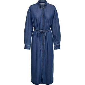 ONLY Blousejurk 'ONLKATHRINE'  blauw denim