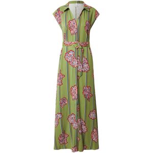 ONLY Blousejurk 'ONLALMA'  blauw / olijfgroen / rood / wit