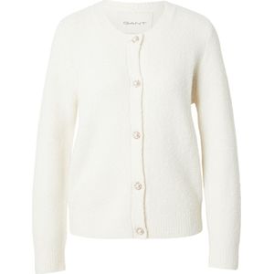 GANT Gebreid vest  crème