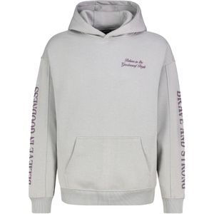 Sublevel Sweatshirt  lichtgrijs / lila