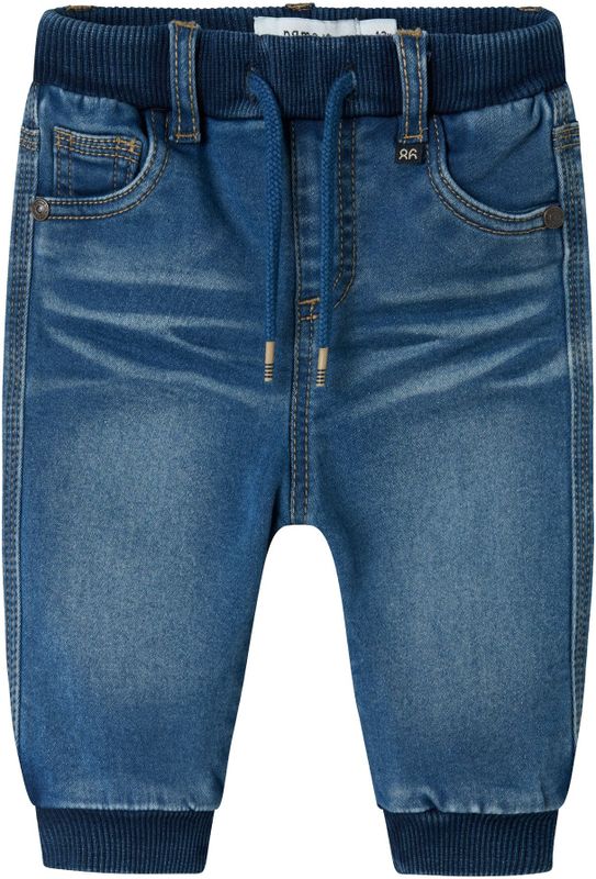 NAME IT - Baggy Jeans - Jeansblauw - Babyjongen - Gevoerd met Fleece