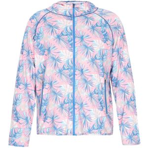 Reiswood Tussenjas  beige / lichtblauw / rosa / wit