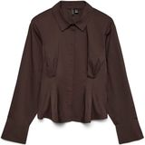 VERO MODA Blouse 'VMFriba'  chocoladebruin