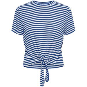 ONLY Shirt 'ONLBELIA'  donkerblauw / wit