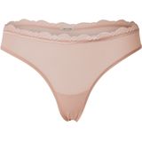 Calvin Klein Underwear - String - Met Kant - Materiaalmix met Stretch