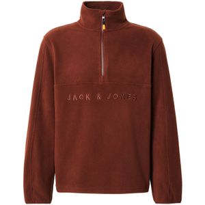 JACK & JONES Trui 'JJALPES'  roestbruin