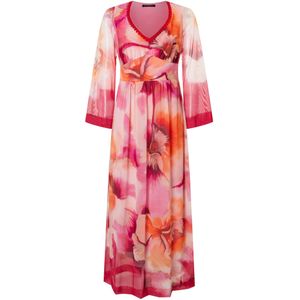 Ana Alcazar Jurk 'Ziasa'  oranje / pink / rosa / donkerroze