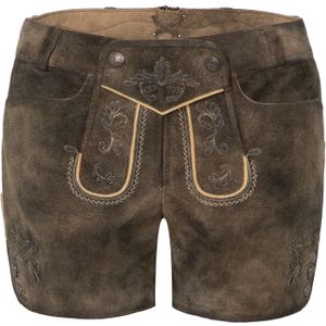 SPIETH & WENSKY - Klederdracht Broek - Chocoladebruin - Slimfit