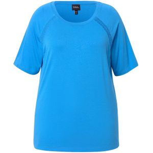 Ulla Popken Shirt  royal blue/koningsblauw