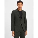 BOSS - Regular Fit - Colbert - Effen - Scheerwolmix